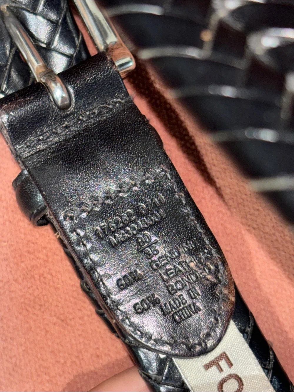 Fossil belt stainless